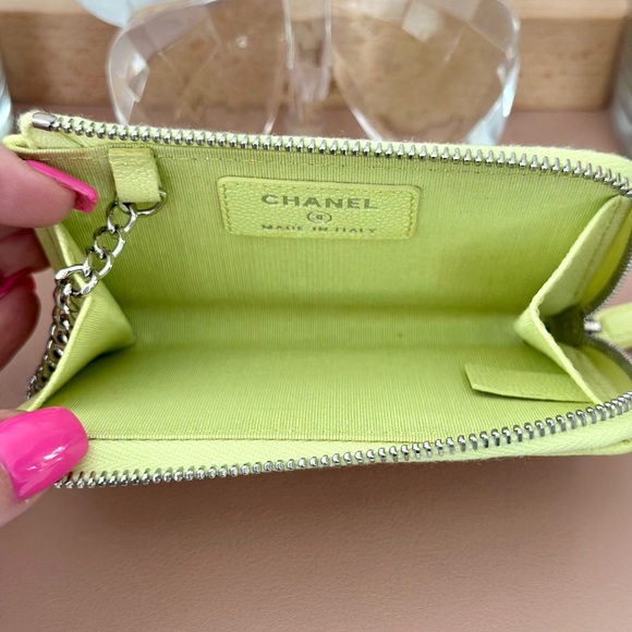 Chanel Leather Keychain Card Wallet - Picture 5 of 12